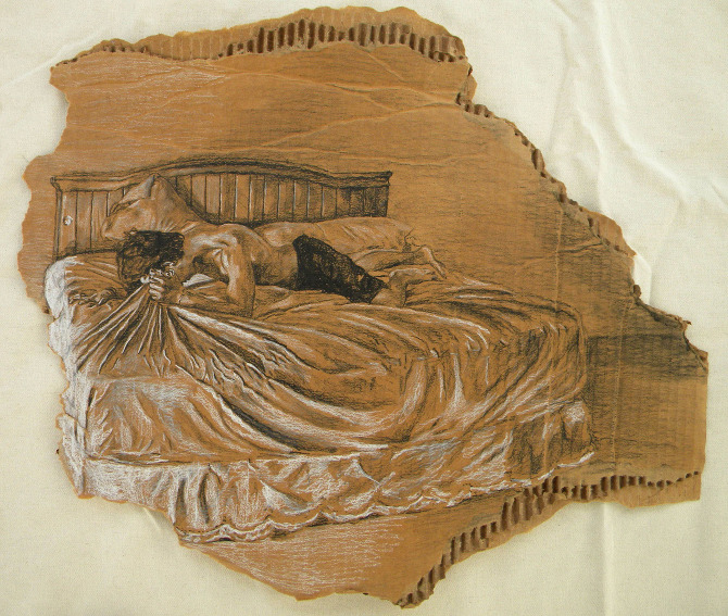 Cardboard Drawings Diego Salazar